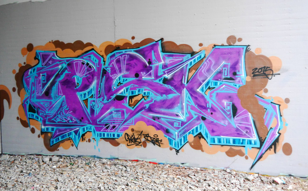 Graffiti Wall - Photo by oldenburgcity - psk (2015)