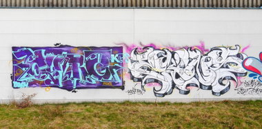 Graffiti Wall - Photo by oldenburgcity - cube, eins (2016)