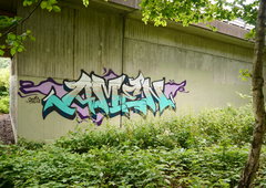 Graffiti Bombing - Photo by oldenburgcity - amen (2015)
