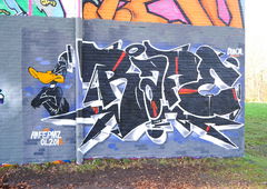 Graffiti Wall - Photo by oldenburgcity - rafe (2016)