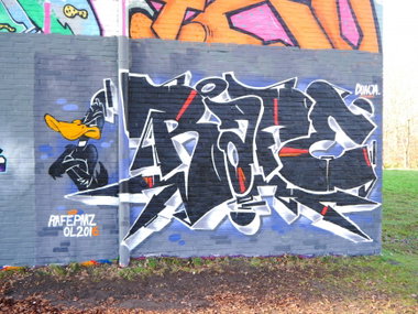 Graffiti Wall - Photo by oldenburgcity - rafe (2016)