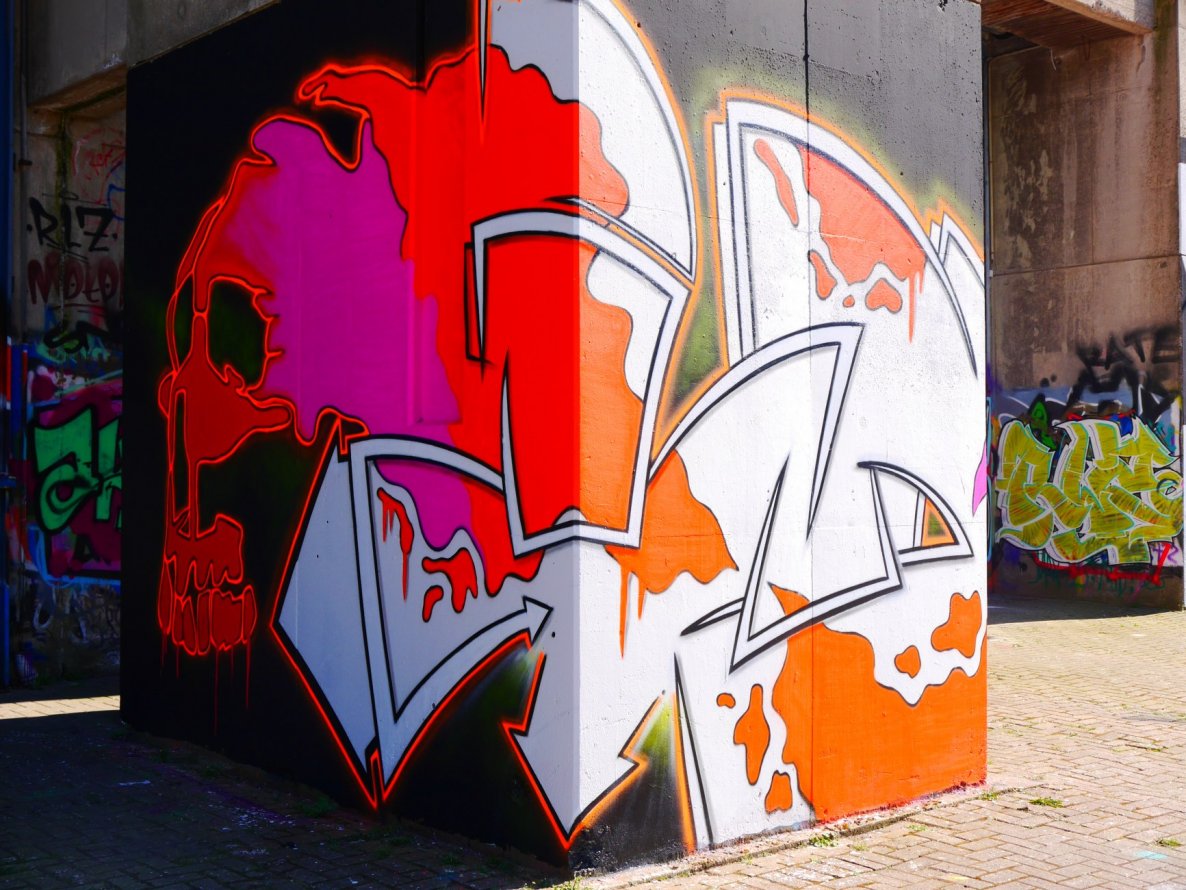 Graffiti Wall - Photo by oldenburgcity - indiz (2015)