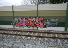 Graffiti Bombing - Photo by oldenburgcity - amen (2015)