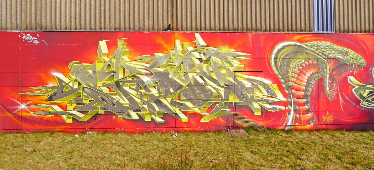 Graffiti Wall - Photo by oldenburgcity - skore79, skore, abs (2016)