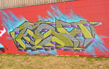 Graffiti Wall - Photo by oldenburgcity - tosh (2016)