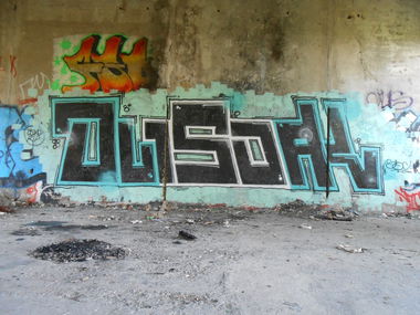 Graffiti Wall in Donetsk - Photo by oliser