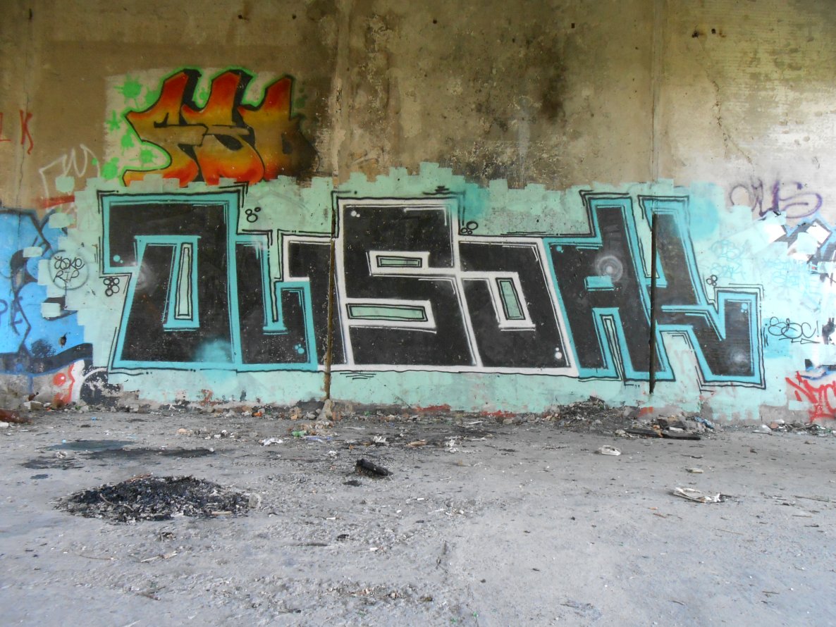 Graffiti Wall in Donetsk - Photo by oliser