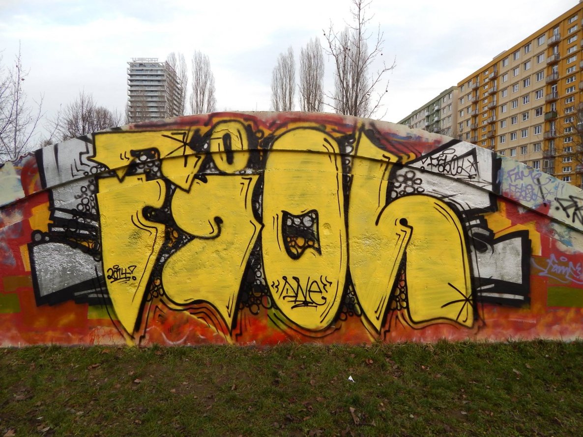 Graffiti Bombing - Photo by olizany_karfiol (2014)