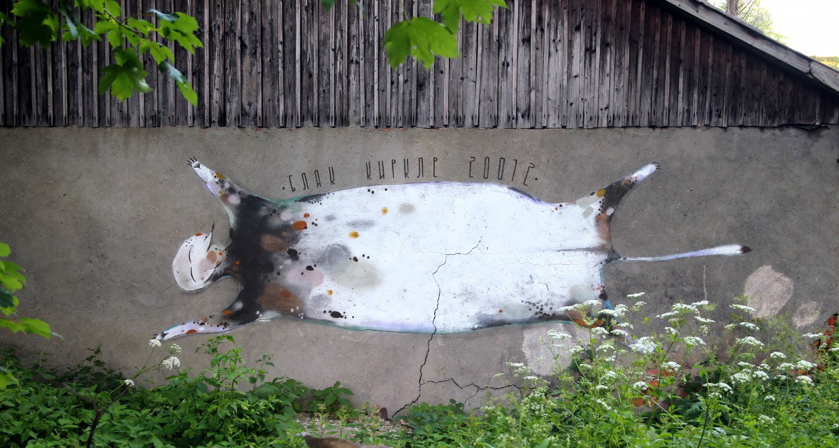 Graffiti Wall in Yaremcha - Photo by olya - aboya