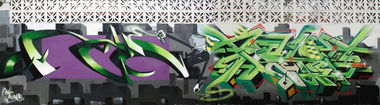 Graffiti Wall - Photo by omen - omen, seko, tenerife