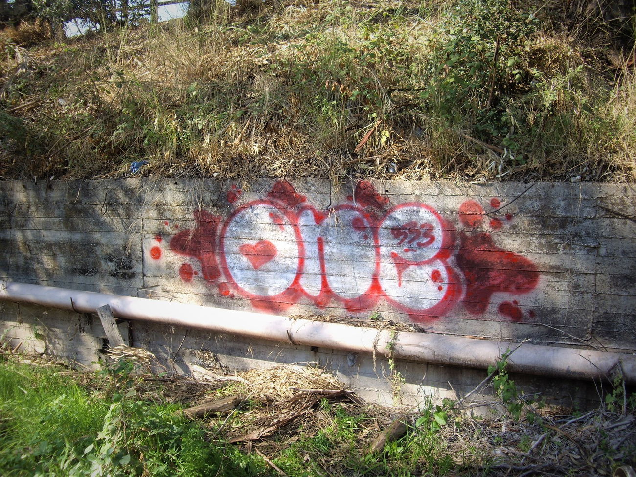 Graffiti Wall - Photo by onecone420 - ONECONE, THROWIE, Corfu (2013)