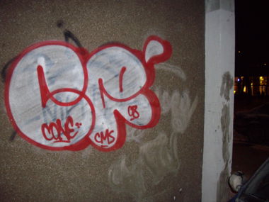 Graffiti Wall in Tallinn - Photo by onecone420 - ONECONE, CMS, Tallinn (2008)