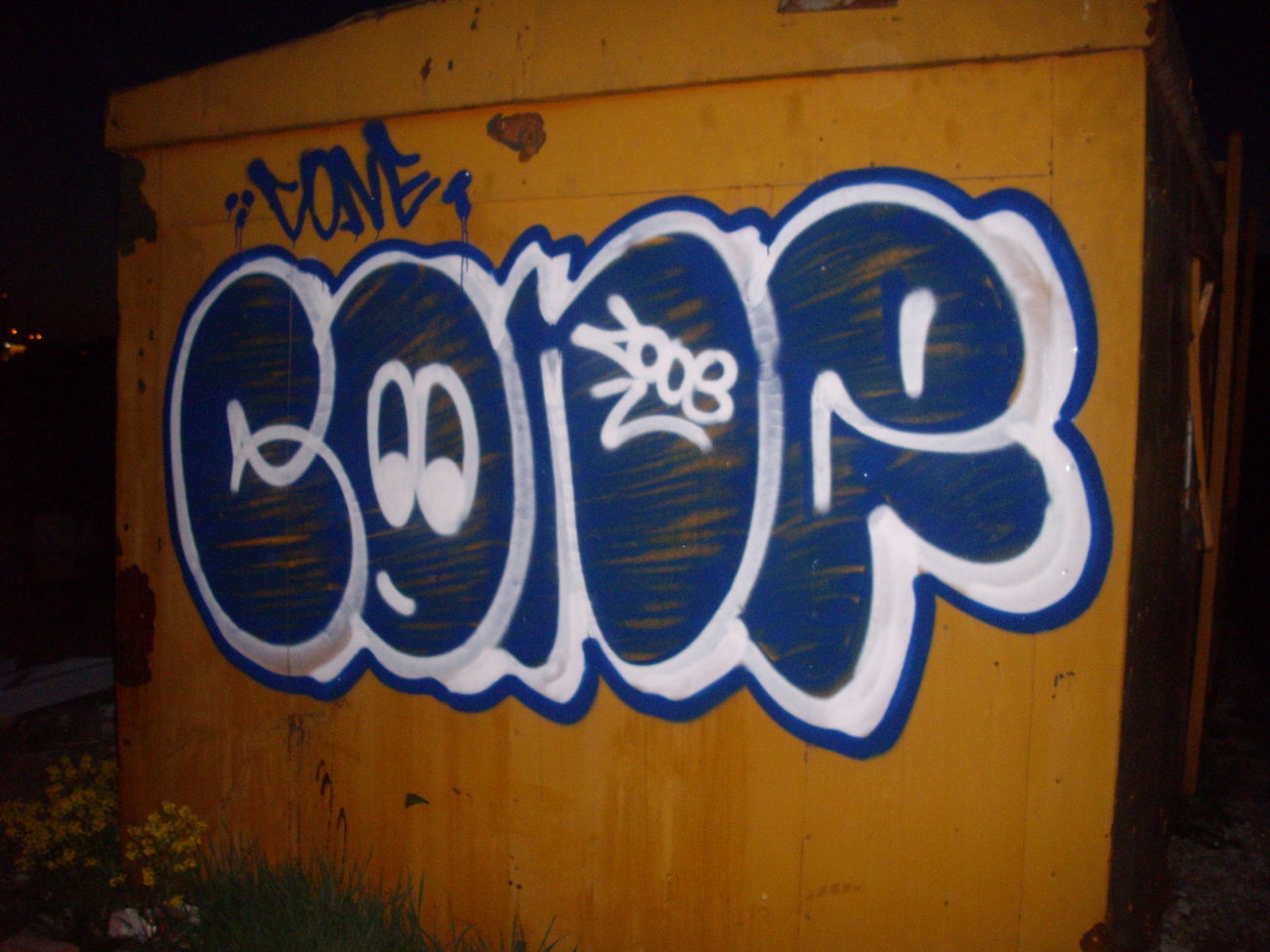 Graffiti Wall in Tallinn - Photo by onecone420 - ONECONE, TALLINN, ESTONIA (2008)