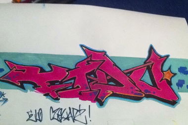 Graffiti Sketch - Photo by oneef