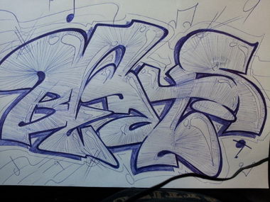 Graffiti Wall - Photo by onemeta