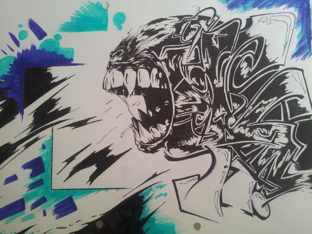 Graffiti Photo by onemeta - ros, meta