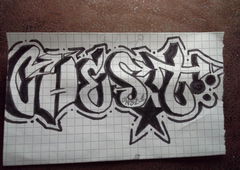 Graffiti Sketch - Photo by onet1vec
