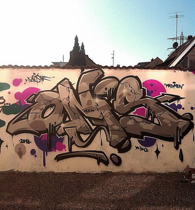 Graffiti Wall - Photo by onis - onis, one (2013)