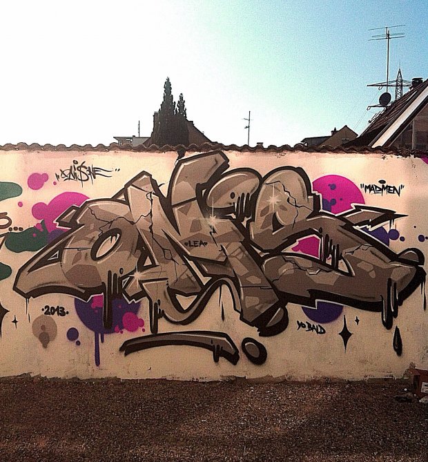 Graffiti Wall - Photo by onis - onis, one (2013)