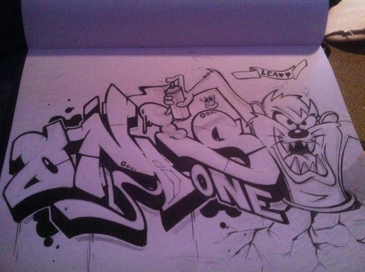 Graffiti Sketch - Photo by onis