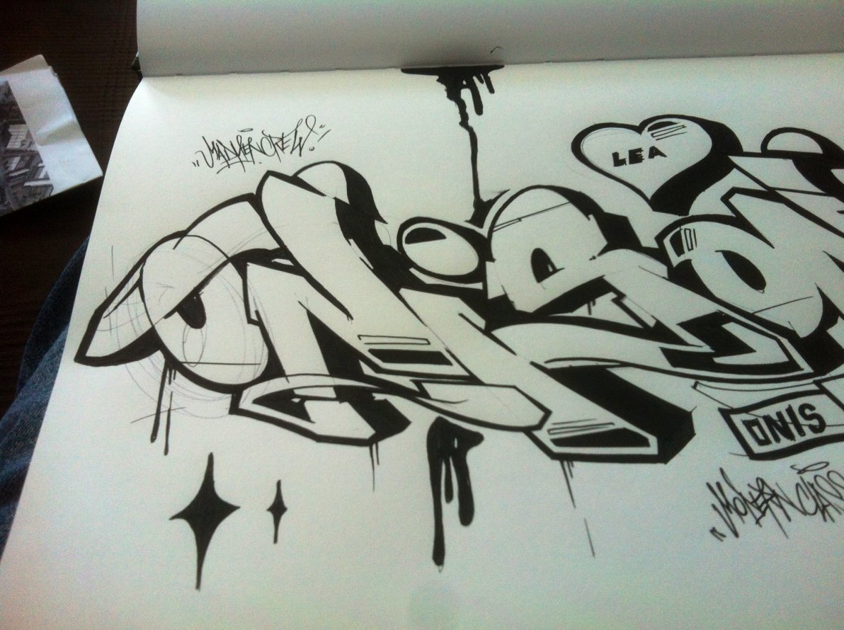 Graffiti Sketch - Photo by onis