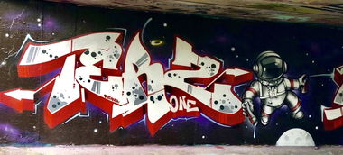 Graffiti Wall - Photo by onis