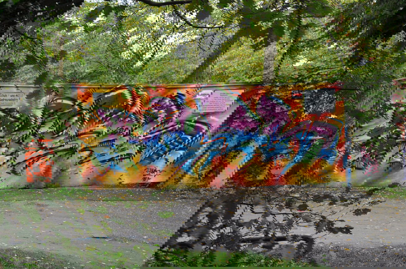 Graffiti Wall in Karlsruhe - Photo by only135 - Keon