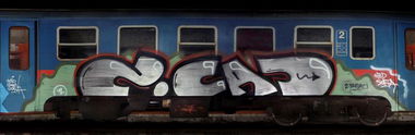 Graffiti Train - Photo by onlyoneZ - Only, Z. (2012)