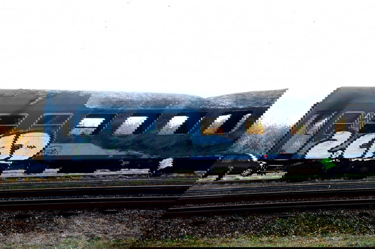 Graffiti Train - Photo by onlyoneZ - burner, cad (2012)