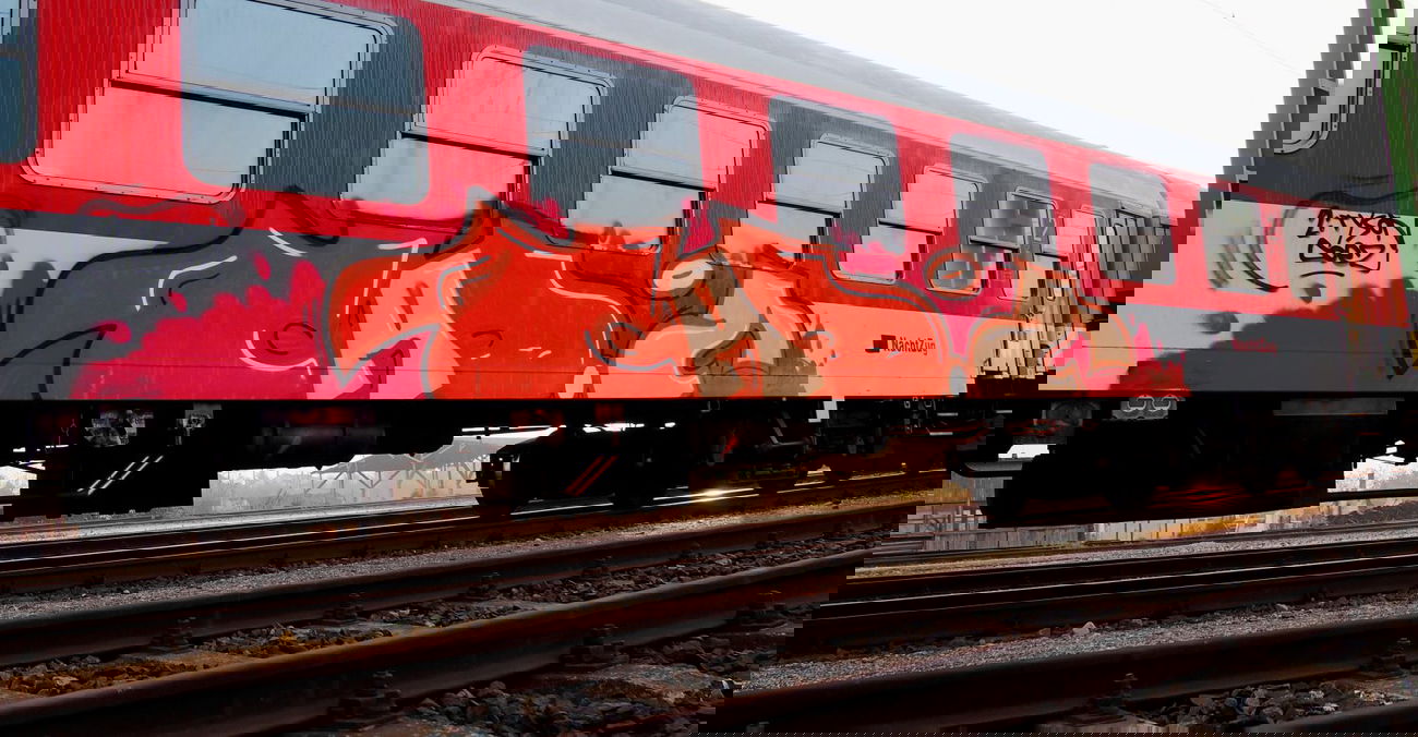 Graffiti Train - Photo by onlyoneZ - DB