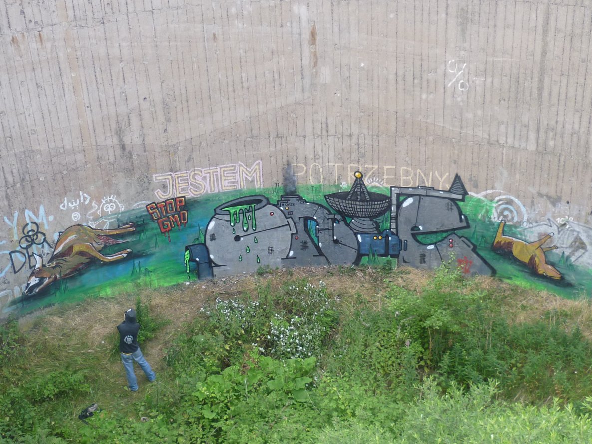 Graffiti Wall - Photo by onte (2012)