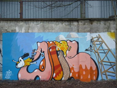 Graffiti Wall - Photo by onte (2012)