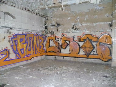 Graffiti Bombing - Photo by onte - onte, bonz (2013)