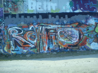 Graffiti Wall - Photo by orbit