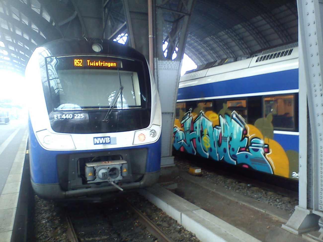 Graffiti Train - Photo by orbit
