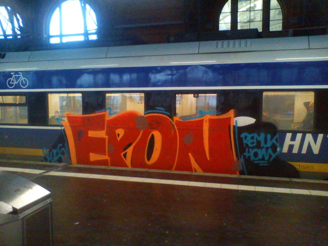 Graffiti Train - Photo by orbit