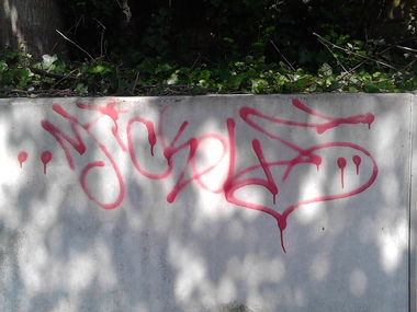 Graffiti Bombing - Photo by orbit