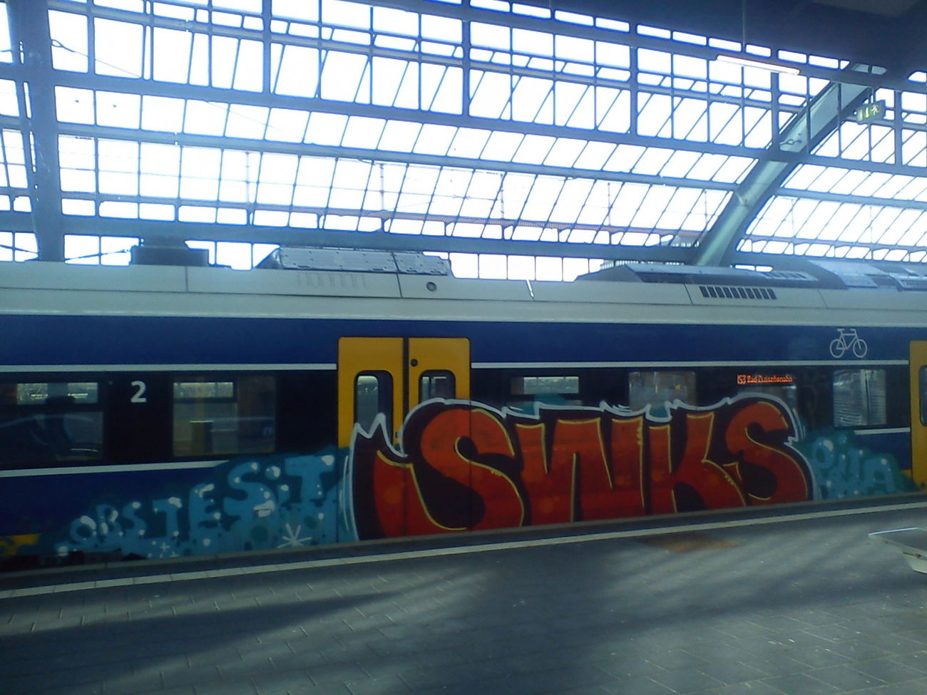 Graffiti Train - Photo by orbit