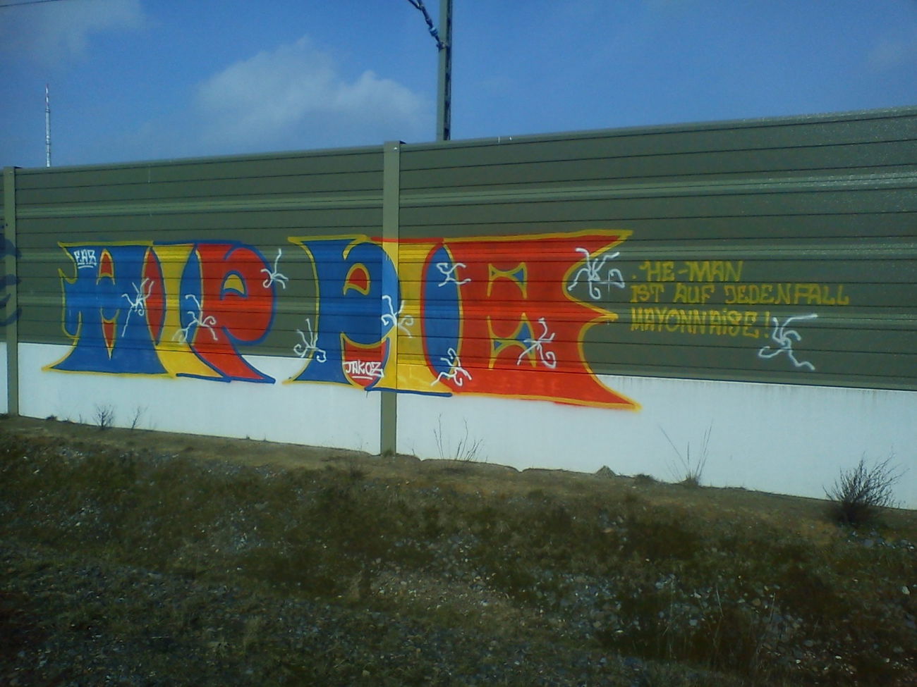 Graffiti Wall - Photo by orbit