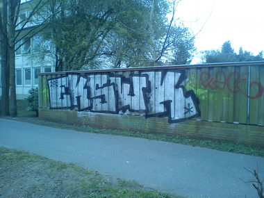 Graffiti Wall - Photo by orbit