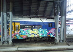 Graffiti Train - Photo by orbit