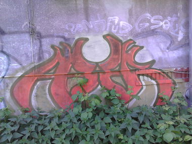 Graffiti Wall - Photo by orbit