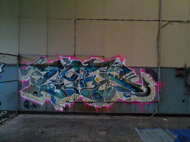 Graffiti Wall - Photo by orbit