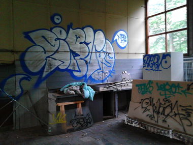 Graffiti Bombing - Photo by orbit