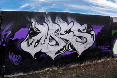 Graffiti Wall in Baranovichi - Photo by ores - ic, ores, iron