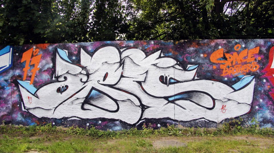 Graffiti Wall in Baranovichi - Photo by ores - ic, ores, 2013