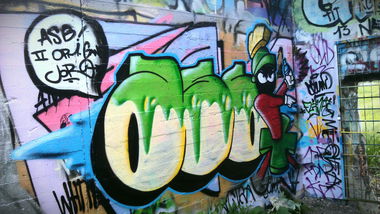 Graffiti Wall - Photo by organix341 - "ASB", Leipzig, Dresden (2014)