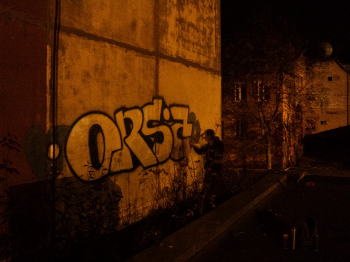 Graffiti Bombing - Photo by orsa