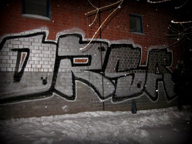 Graffiti Bombing - Photo by orsa