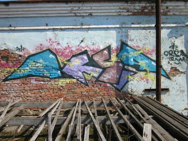 Graffiti Bombing - Photo by orsa